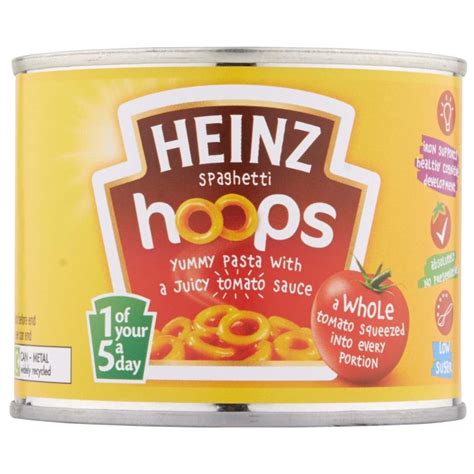 HEINZ SPAGHETTI HOOPS 205G