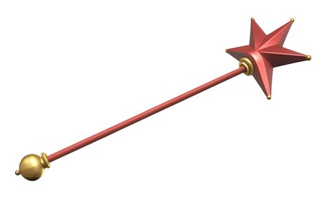 AI generated 3D Rendering Magic Wand 39229807 PNG