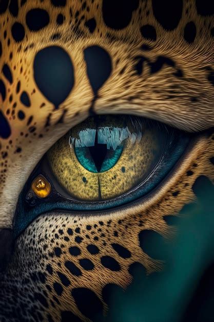 Premium Photo | Close up of a jaguar