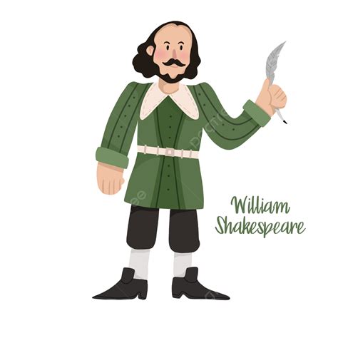 Shakespeare Cartoon Image