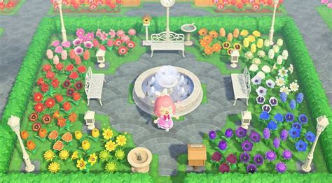 Acnh Rainbow Garden Layout - Maantje