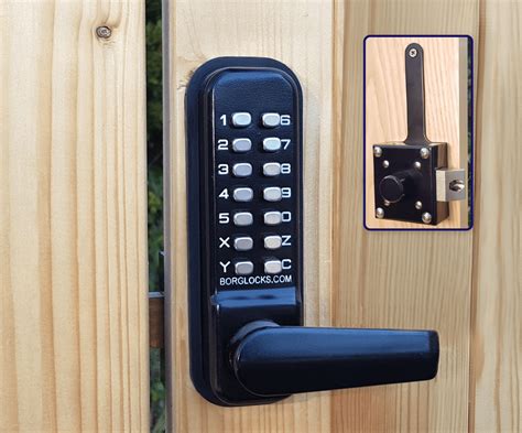 The perfect lock for your wooden gate – BL4409. Borg Locks