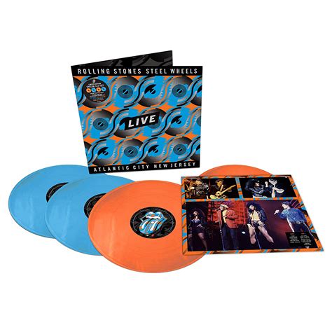 The Rolling Stones: Steel Wheels Live (Live From Atlantic City, NJ, 1989) - Colored Vinyl