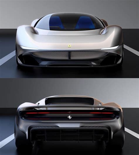 Ferrari SP-X EV hypercar concept by Frederic Dams