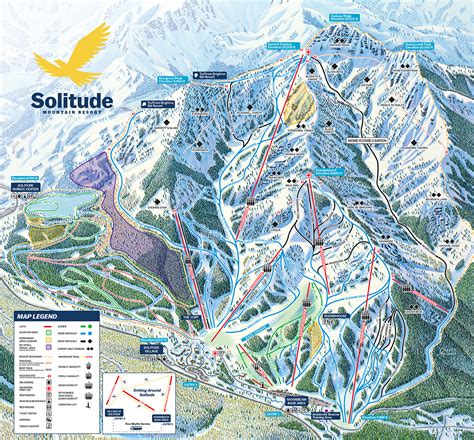 Solitude Mountain Resort Trail Map | OnTheSnow