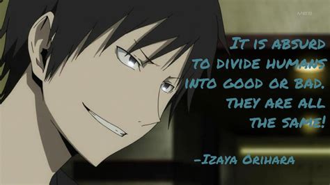 Quote - Durarara by Doppelmore on DeviantArt