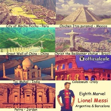 8 wonders of the world...