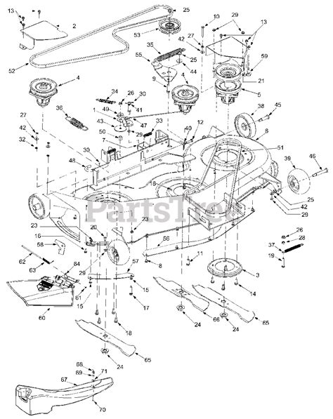 Bolens lawn tractor belt diagram