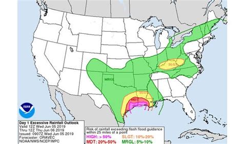 Houston weather radar: FLOOD ALERT issued - map shows DANGEROUS storm ...