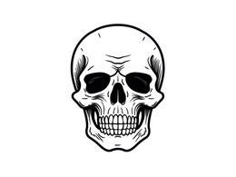 Skull Anatomy For Kids To Learn - Coloring Page
