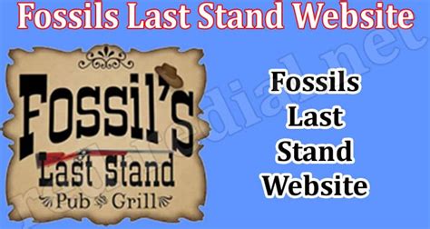 Fossils Last Stand Website {May} Explore The Details!