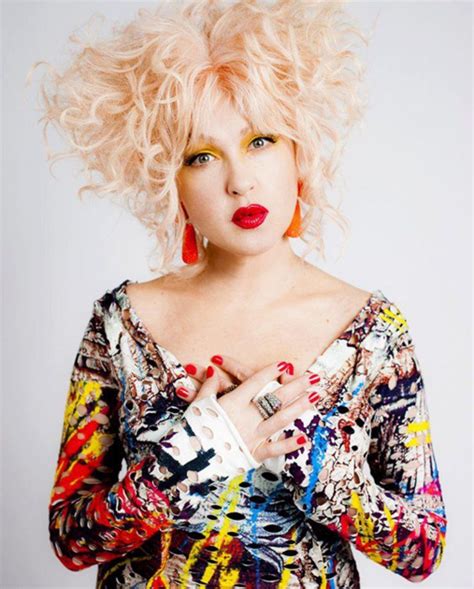 Cyndi Lauper | Cyndi lauper, Sexy satin dress, Types of fashion styles