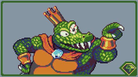 King K Rool (Pixel dailies theme- Scales) : r/PixelArt