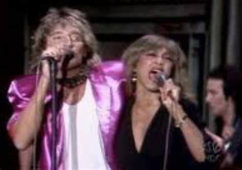 Rod Stewart & Tina Turner on Saturday Night Live October 3, 1981 : r/The1980s