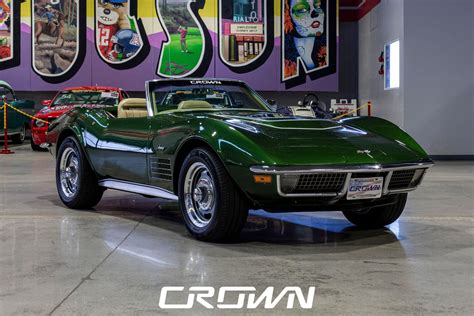 Make 'Em Green With Envy In An Ultra-Rare 1970 Chevy Corvette