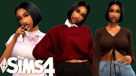 THE SIMS 4 URBAN FEMALE CLOTHES CC FOLDER & SIM DOWNLOAD - YouTube