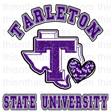 Tarleton University Sublimation or DTF Transfer– This-n-That blanks