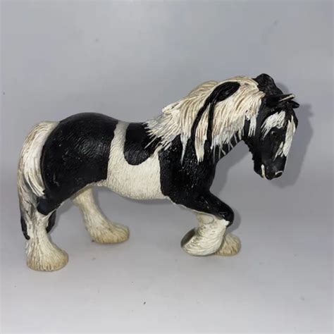 SCHLEICH TINKER MARE Horse Collectible Animal Figure Clydesdale Retired 2003 £8.04 - PicClick UK