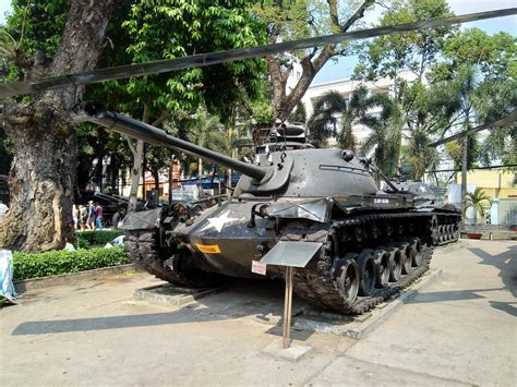 M48 patton at the Vietnam war museum Saigon : r/WorldofTanksConsole