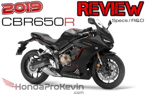 NEW 2019 Honda CBR650R Review / Specs + Changes from CBR650F Explained!