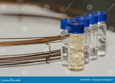 Sample Vial Filled With Water Stock Photography | CartoonDealer.com ...