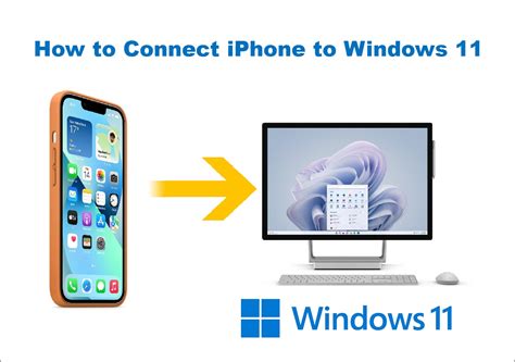 2024 Tips: How to Connect iPhone to Windows 11 - EaseUS