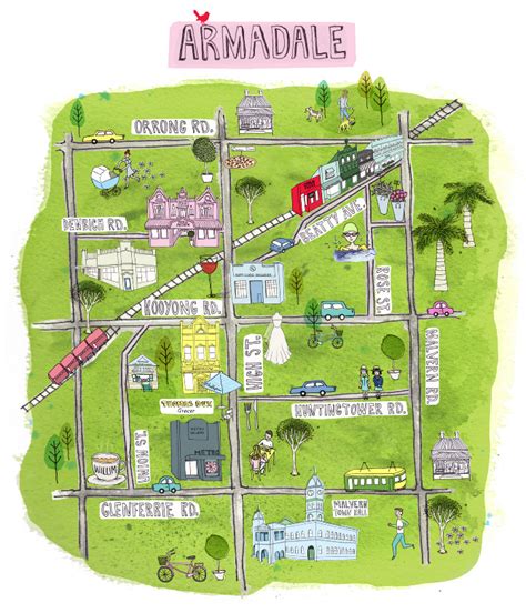 MAP DESIGN - Annie Davidson - Graphic Design