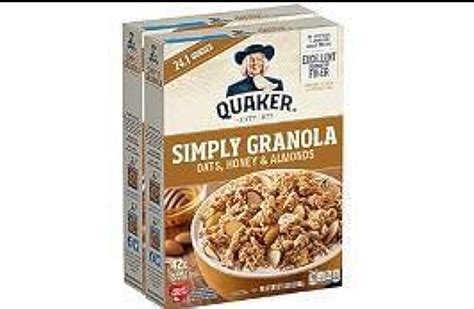 Quaker Oats Recall 2024 Cereal - Elie Klarrisa