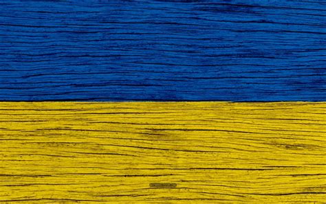 Download wallpapers Flag of Ukraine, 4k, Europe, wooden texture, Ukrainian flag, national ...