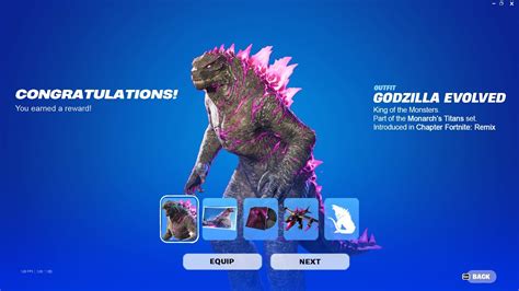 Fortnite Godzilla Evolved Skin: How To Unlock the Epic Cosmetic ...