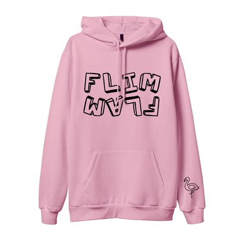 YouTuber Flamingo merch pink flamingo flim flam hoodie small best quality