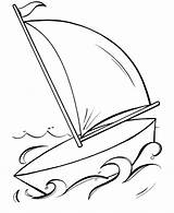 Sailboat Coloring Pages  Free Printable For Kids sketch template