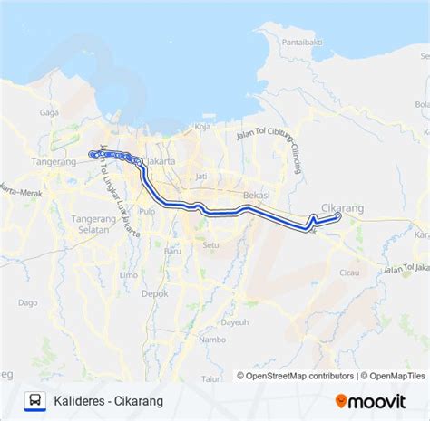 Rute ac125: Jadwal, Pemberhentian & Peta - Cikarang (Diperbarui)