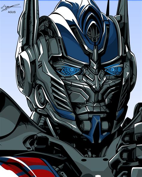 Optimus Prime Face SVG