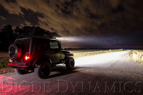 Diode Dynamics: Jeep JK Wrangler Stage Series LED Light Bars! See Videos & Output! - JKowners ...