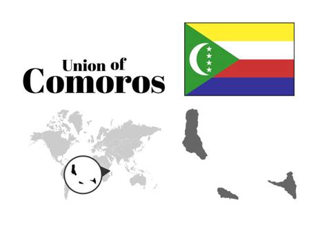 60+ Comoros Flag Map Stock Photos, Pictures & Royalty-Free Images - iStock