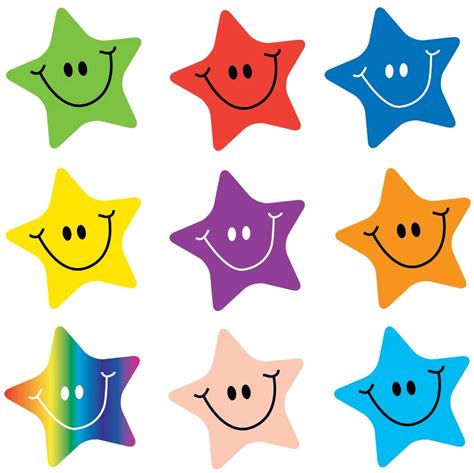 Sticker Solutions Smiley Star Stickers (Pack of 180) – BigaMart