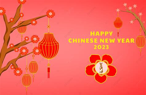 Happy Chinese New Year 2023 Background, Rabbit Year, Chinese New Year ...