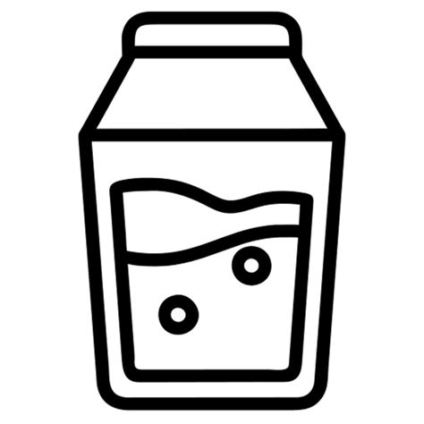 Premium Vector | Milk icon outline