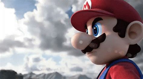 Mario GIF - Mario Super Smash Bros Covering Eyes - Descubre y comparte GIF