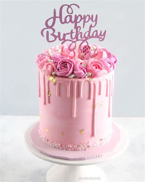 40+ Beautiful Pink Cake Design Ideas - The Wonder Cottage