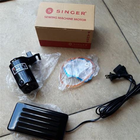 Singer sewing machine motor original 220v complete w/ pedal | Shopee ...