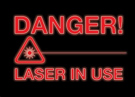 Laser Warning Lights: From Red Bulbs to Holograms | Laser Safety | Oct 2022 | Photonics Spectra