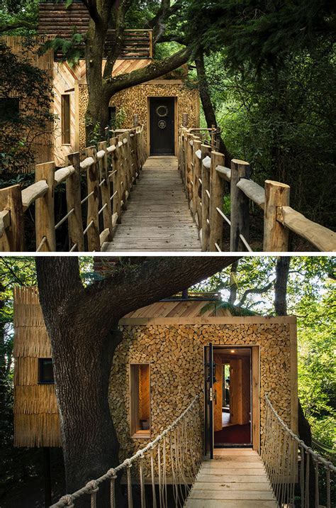 This amazing treehouse hotel was designed for adults on vacation