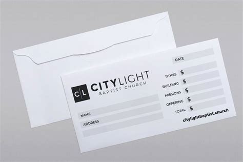 Offering Envelopes - Compel Graphics & Printing