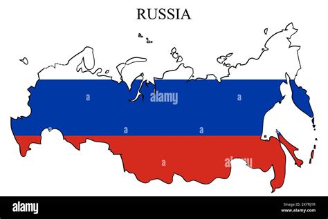Russia map vector illustration. Global economy. Famous country. Eastern Europe. Europe Stock ...