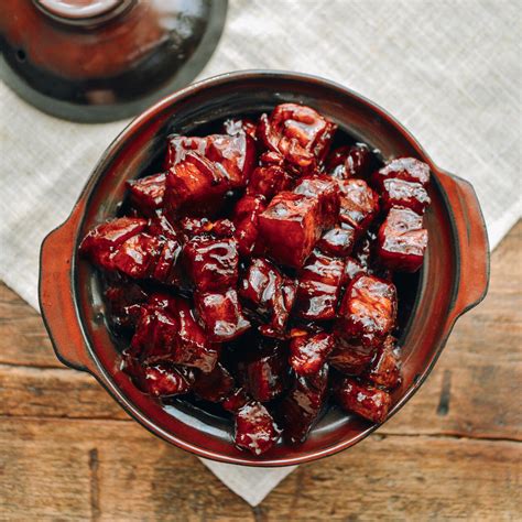 Shanghai-Style Braised Pork Belly (Hong Shao Rou) | The Woks of Life