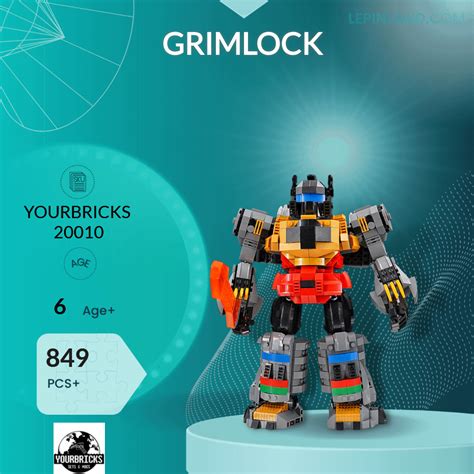 Creator Expert YOURBRICKS 20010 Grimlock | by Lepin Land Merchandise Store | Medium