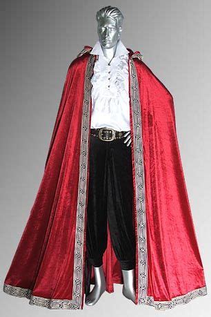 King outfit, King costume, Renaissance clothing