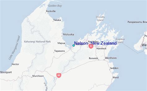 Nelson, New Zealand Tide Station Location Guide